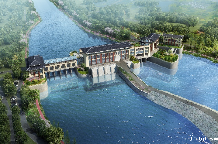 九江市八里湖赛城湖控制枢纽工程